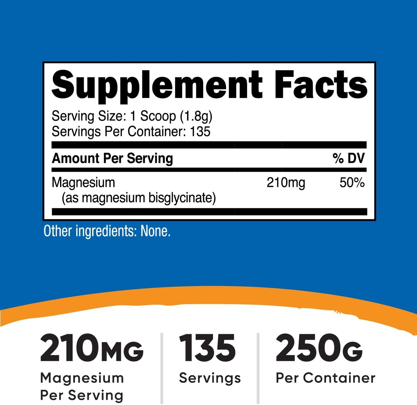 Nutricost Magnesium Glycinate Powder