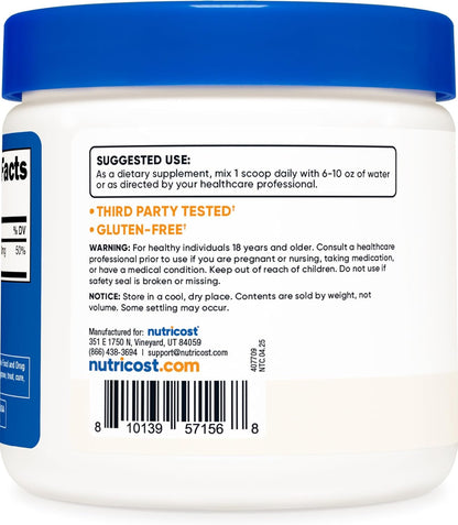 Nutricost Magnesium Glycinate Powder